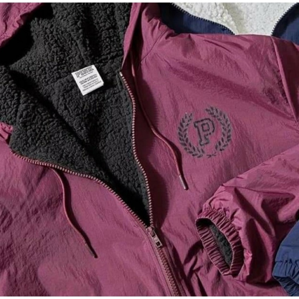 Victoria’s Secret Sherpa Lined Anorak Jacket. Rare Style. New! Medium/Large.